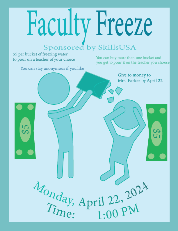 faculty freeze event advertisement